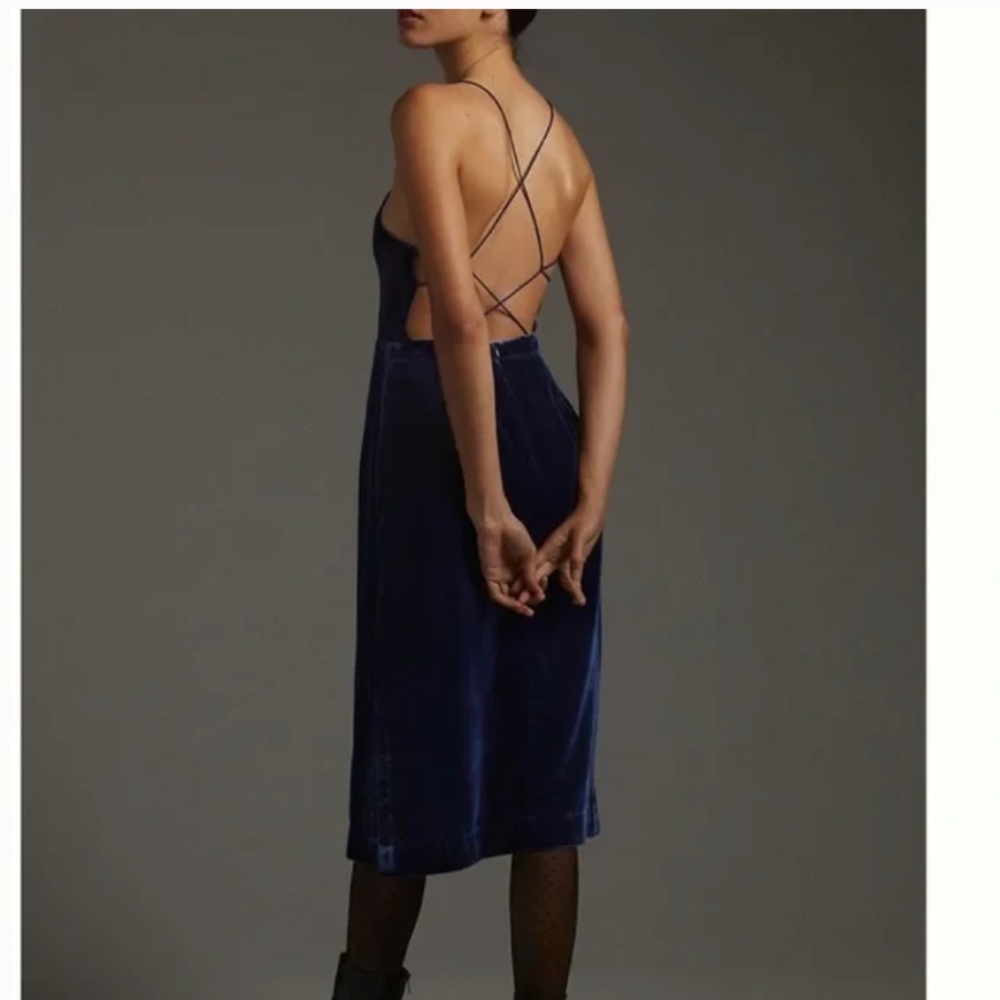 Velvet Slip Boho Peasant Elegant Classy Hipster Hippie Art Deco Chic Midi Dress